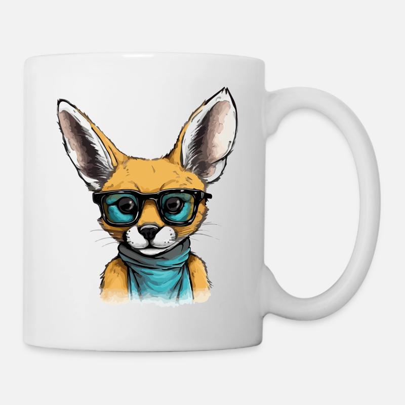 Roro le fennec - Mug blanc - blanc