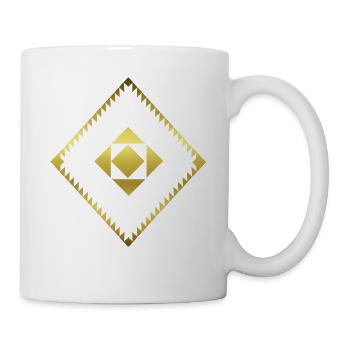 Forme géométrique - Graphique - Abstrait - Géométrie - Mug blanc - blanc - Droite