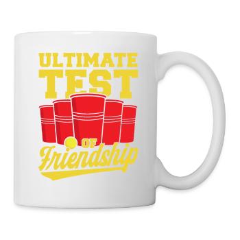 Beer Pong Champion The Ultimate Test of the Freunds - Mug - white - Right
