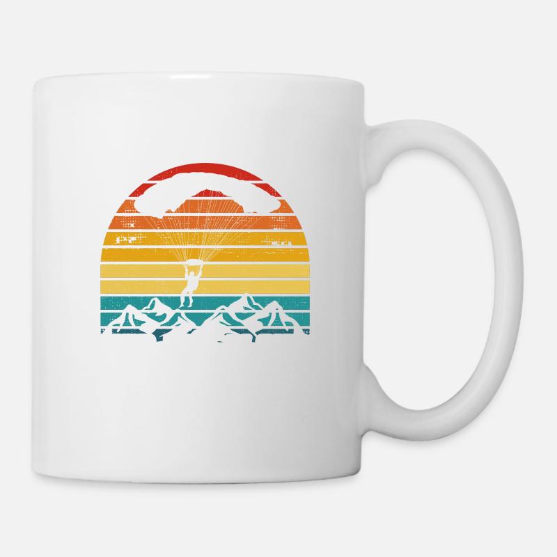 Parapentes Parapente Parapentes - Mug blanc - blanc