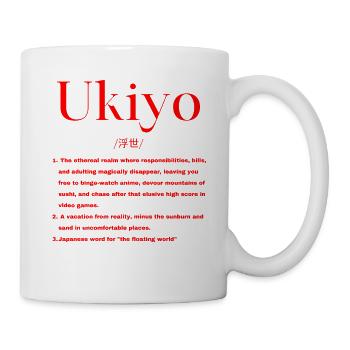 Japanese Definition - Mug - white - Right