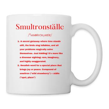 Schwedisch Definition - Tasse - Weiß - Rechts