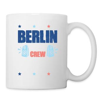 Berlin Party Crew - Tasse - Weiß - Rechts