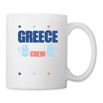 Greece Party Crew - Mug - white - Right