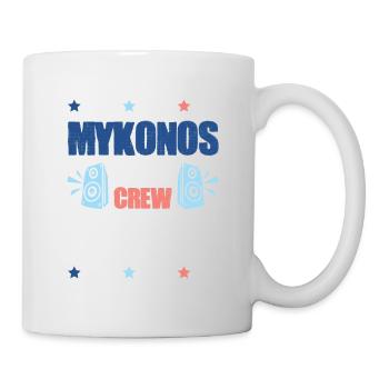 Mykonos Party Crew - Mug blanc - blanc - Droite