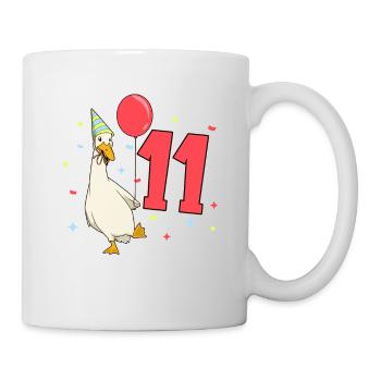 avec Laufenente - Anniversaire des enfants 11 ans - Mug blanc - blanc - Droite