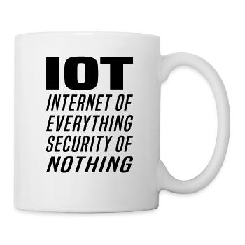 Internet Des Objets IOT Programmeur Admin IT - Mug blanc - blanc - Droite