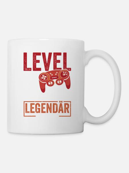 Level 10 Freigeschaltet 10.Geburtstag - Tasse - Weiß