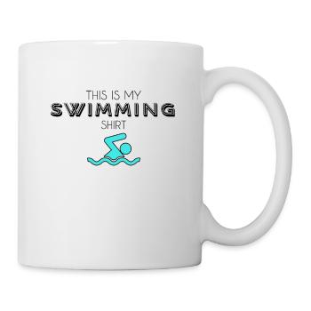 Chemise de bain - Mug blanc - blanc - Droite
