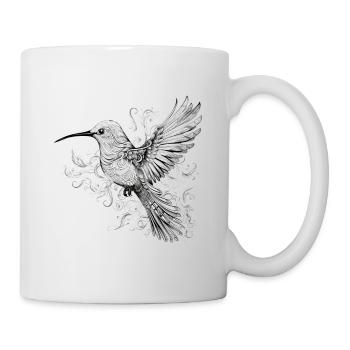 Colibri - Mug blanc - blanc - Droite