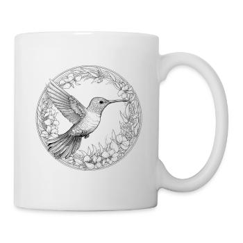 Colibri - Mug blanc - blanc - Droite
