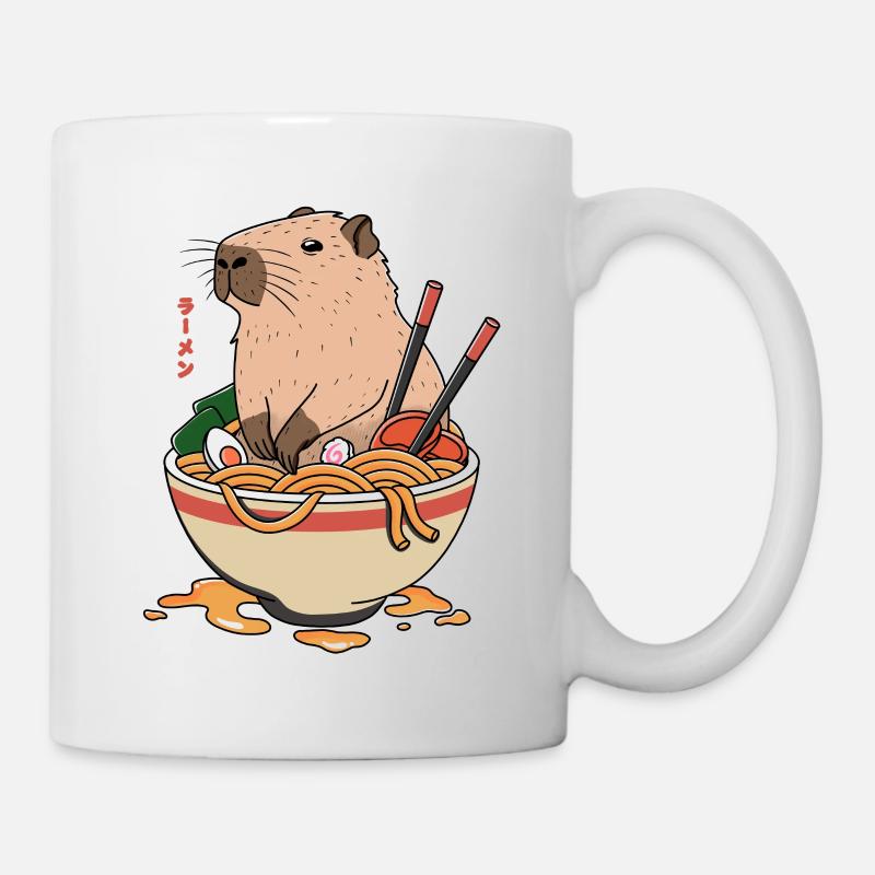 Capybara Ramen - Mug - white