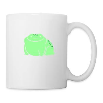 Ich verdammt liebe Frösche ok Froschliebhaber - Tasse - Weiß - Rechts