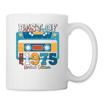 48 Birthday Man Cassette June Year 1975 - Mug - white - Right