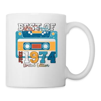 49 Birthday Man Cassette June Year 1974 - Mug - white - Right