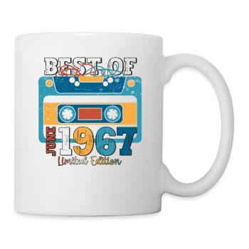 56 Birthday Man Cassette June Year 1967 - Mug - white - Right