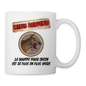 intrus bienvenus - Mug blanc - blanc - Droite
