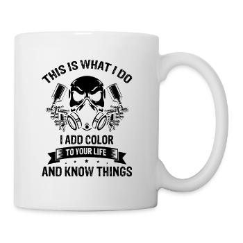 Car Painter for Car Painter for Car Detailer - Mug - white - Right