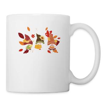 Pumpkin Gnome Autumn Autumn Cute Halloween - Mug - white - Right