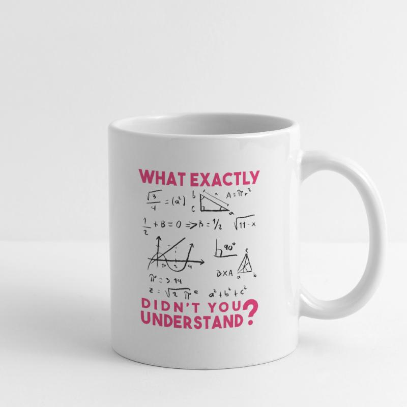 Funny Math Jokes, Physics and Math Formulas Saying Mug
