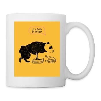 CELA POURRAIT ÊTRE PIRE - Mug blanc - blanc - Droite