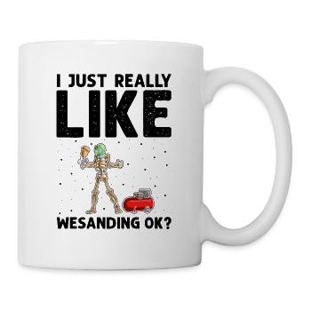 Autolackierer Angebot für Karosserietechniker - Tasse - Weiß - Rechts