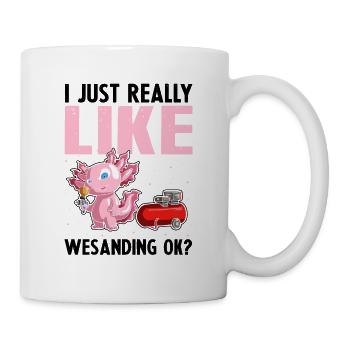 Car painter offer for coachbuilders - Mug - white - Right
