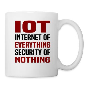 Internet Of Things IOT Programmer Admin IT - Mug - white - Right