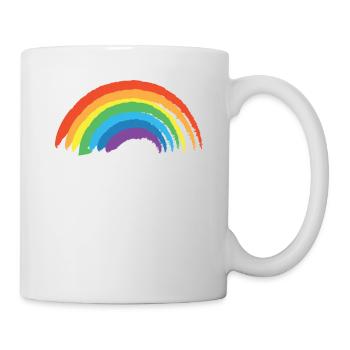 Proud LGBTQ Ally Is It Gay Here Gay Pride Parade - Mug - white - Right