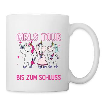 Malle Girls Tour - Tasse - Weiß - Rechts