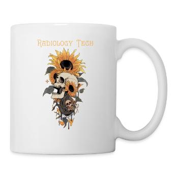 Cool Rad Tech Flower Lover Jardinage Humour Floral - Mug blanc - blanc - Droite