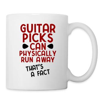 Akustik Spruch Für E-Gitarre Konzert Gitarre - Tasse - Weiß - Rechts