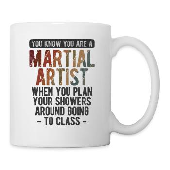 Mixed Martial Arts MMA - Tasse - Weiß - Rechts