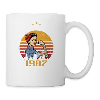 Vintage 1987 - Born In June 1987 - Mug - white - Right