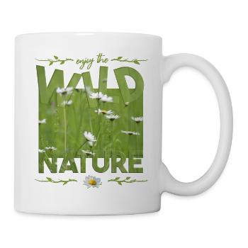 Nature sauvage Nature sauvage - Mug blanc - blanc - Droite
