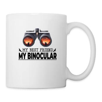 My Best Friend, My Binocular Birding Enthusiasts' - Tasse - Weiß - Rechts