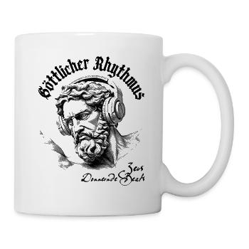 Das Open-Air-T-Shirt mit göttlichem Rhythmus - Tasse - Weiß - Rechts