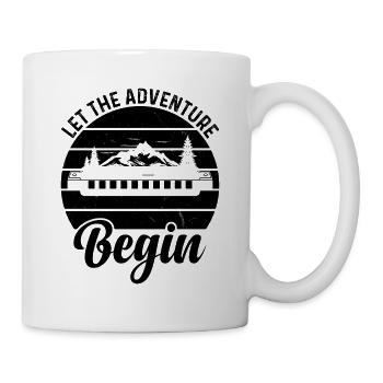 Let The Adventure Begin Harmonica Adventure Play H - Tasse - Weiß - Rechts