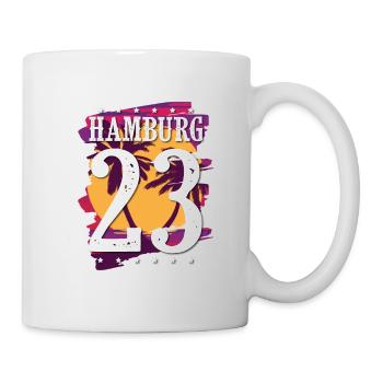 Hambourg 23 Maillot 2023 - Mug blanc - blanc - Droite