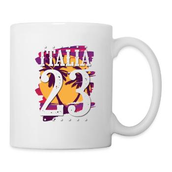 Italia 23 Trikot 2023 - Tasse - Weiß - Rechts