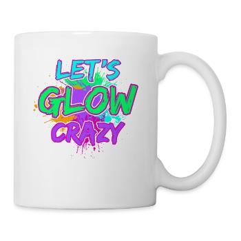 80s Retro CostumeTheme Party Costume 90s Party - Mug - white - Right