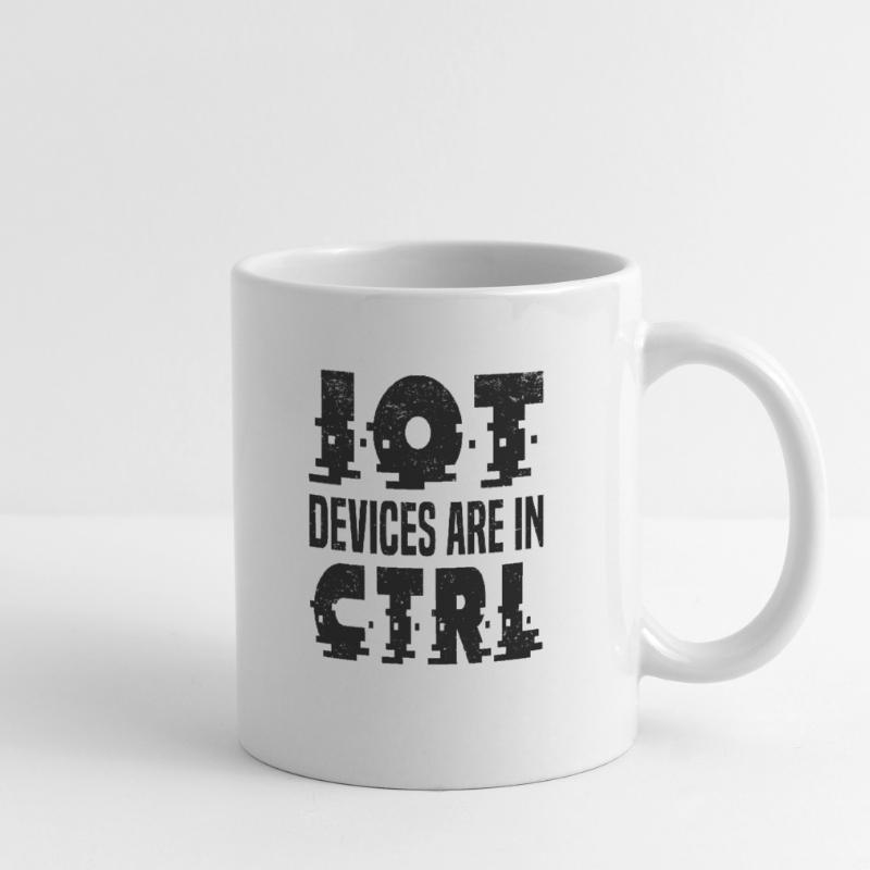Internet Des Objets IOT Programmeur Admin IT Mug blanc