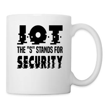 Internet Of Things IOT Programmierer Admin IT - Tasse - Weiß - Rechts