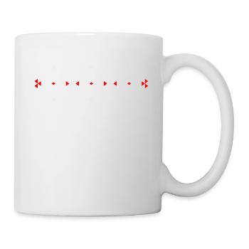 AMAZIGH BERBERE KABYLE Z AMAZIGH MOTIF KABYLE - Mug blanc - blanc - Droite