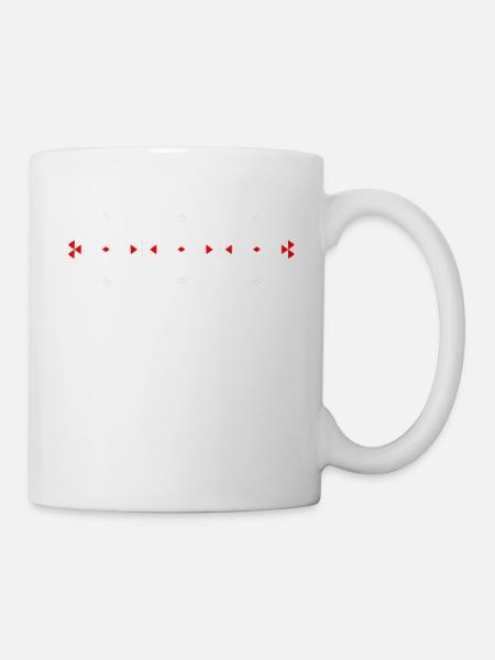 AMAZIGH BERBERE KABYLE Z AMAZIGH MOTIF KABYLE - Mug blanc - blanc