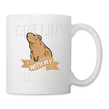 Chillin' With My Guinea Pig Cavy Lover Rodent - Mug - white - Right