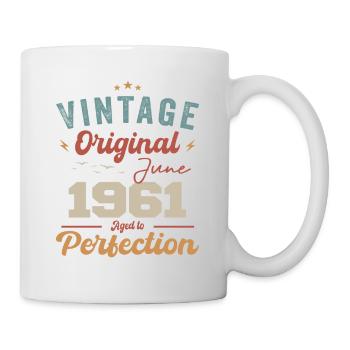 June 1961 Aged to Perfection June 1961 vintage - Tasse - Weiß - Rechts