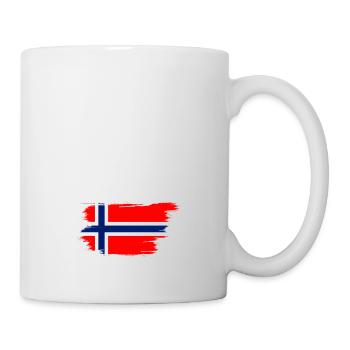 Je Peux Pas J'me Barre Au Norvège - Mug blanc - blanc - Droite