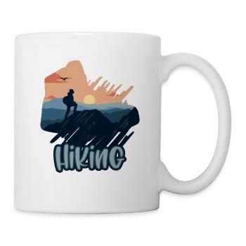 Nature Randonnée Trekking Randonnée en montagne Randonnée - Mug blanc - blanc - Droite