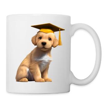 Bachelor's degree Golden Retriever High school diploma - Mug - white - Right